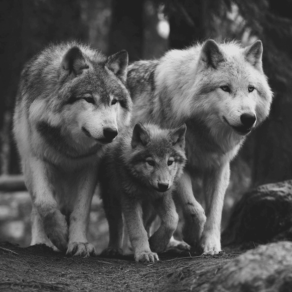 در میان گرگها